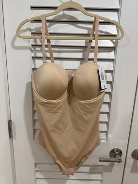 Wacoal Nude Longline Strapless Shapewear with Convertible Straps